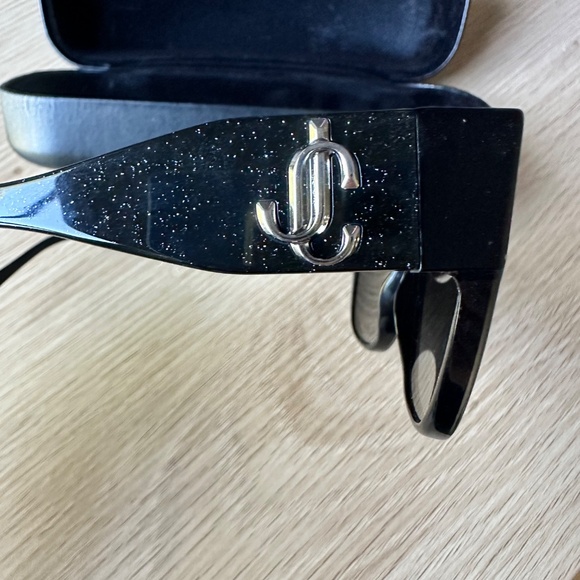 Women’s Jimmy Choo Sunglasses Black - Picture 4 of 9